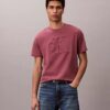 Präglad Monogram-T-shirt i klassisk stil Präglad Monogram-T-shirt i klassisk stil