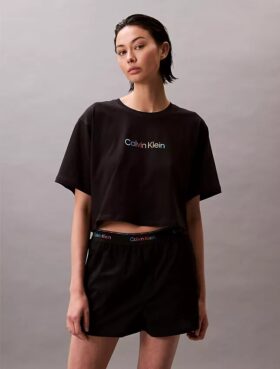 Pride-logotyp Poplin-sovshorts