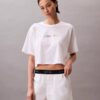Pride-logotyp Poplin-sovshorts