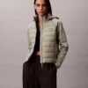 Pufferjacka i blandade material Pufferjacka i blandade material