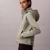 Pufferjacka i blandade material Pufferjacka i blandade material