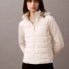 Pufferjacka i blandade material Pufferjacka i blandade material