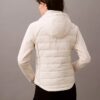 Pufferjacka i blandade material Pufferjacka i blandade material