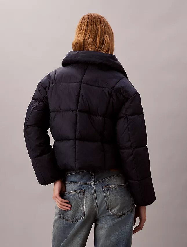 Pufferjacka med Monogram-mönster över hela ytan Pufferjacka med Monogram-mönster över hela ytan