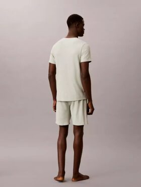 Pyjamasbyxor i våffelstickat