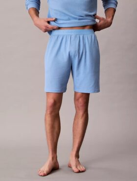 Pyjamasbyxor i våffelstickat