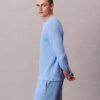 Pyjamasbyxor i våffelstickat Pyjamasbyxor i våffelstickat