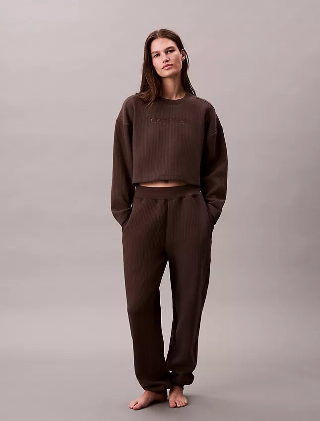 Quiltad fleece-sovtröja Quiltad fleece-sovtröja