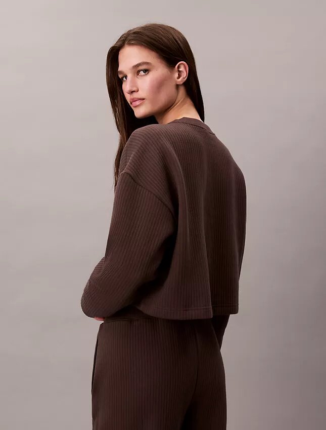 Quiltad fleece-sovtröja Quiltad fleece-sovtröja