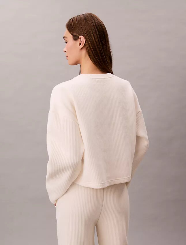 Quiltad fleece-sovtröja Quiltad fleece-sovtröja