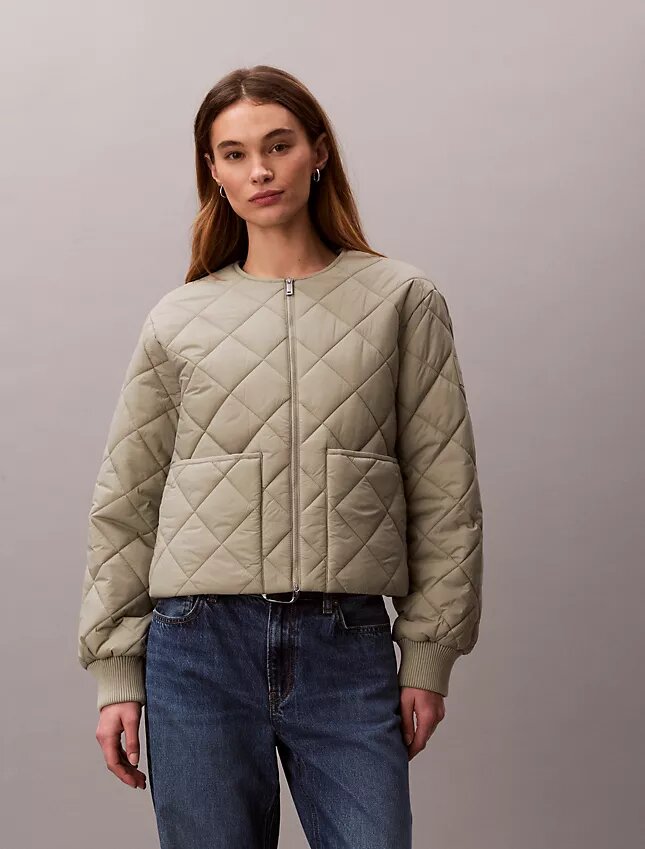 Quiltad jacka i nylon Quiltad jacka i nylon