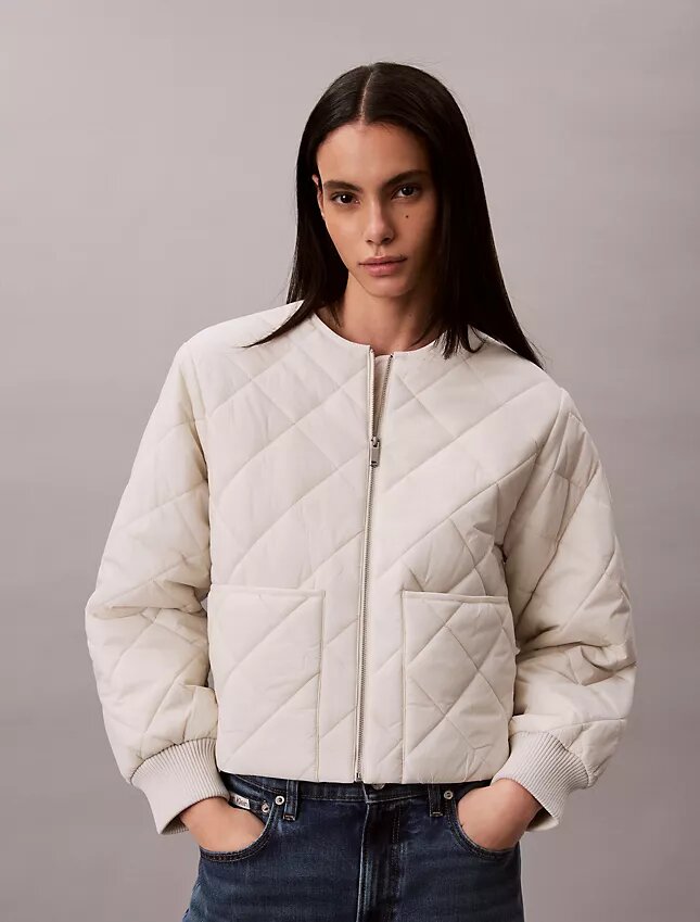 Quiltad jacka i nylon Quiltad jacka i nylon