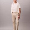 Raka byxor i Cotton Stretch Raka byxor i Cotton Stretch