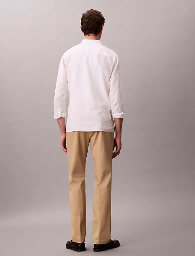 Raka byxor i Cotton Stretch Raka byxor i Cotton Stretch