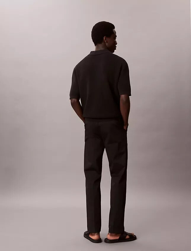 Raka byxor i Cotton Stretch Raka byxor i Cotton Stretch