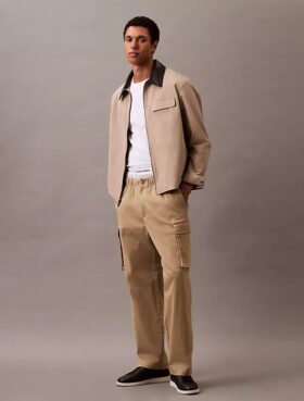 Raka cargobyxor i Cotton Stretch-byxor Raka cargobyxor i Cotton Stretch-byxor