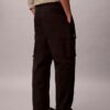 Raka cargobyxor i Cotton Stretch-byxor