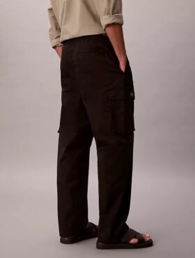 Raka cargobyxor i Cotton Stretch-byxor Raka cargobyxor i Cotton Stretch-byxor