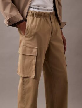Raka cargobyxor i Cotton Stretch-byxor Raka cargobyxor i Cotton Stretch-byxor