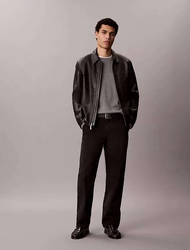 Raka chinobyxor i Cotton Stretch 90s Straight Raka chinobyxor i Cotton Stretch 90s Straight