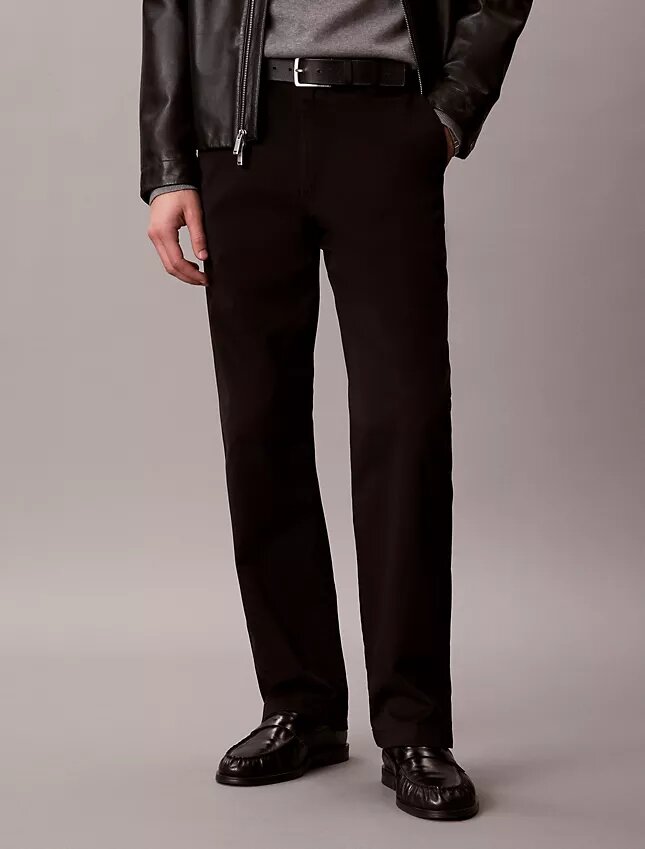 Raka chinobyxor i Cotton Stretch 90s Straight Raka chinobyxor i Cotton Stretch 90s Straight