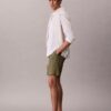 Raka seersucker-shorts med resår, 18 cm Raka seersucker-shorts med resår, 18 cm