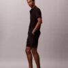 Raka seersucker-shorts med resår, 18 cm Raka seersucker-shorts med resår, 18 cm