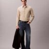 Randig slim fit-skjorta med knappar Randig slim fit-skjorta med knappar