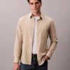 Randig slim fit-skjorta med knappar Randig slim fit-skjorta med knappar
