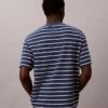Randig T-shirt med logotyp Randig T-shirt med logotyp
