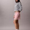 Randiga shorts i bomullspoplin Randiga shorts i bomullspoplin
