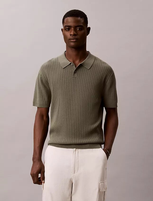 Ribbad polotröja Ribbad polotröja