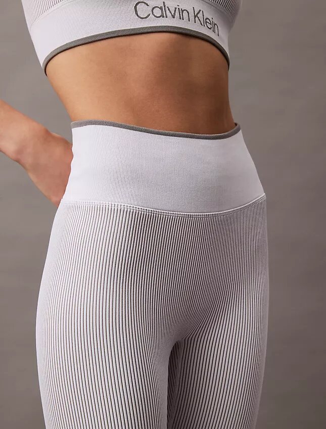 Ribbade sportleggings Ribbade sportleggings