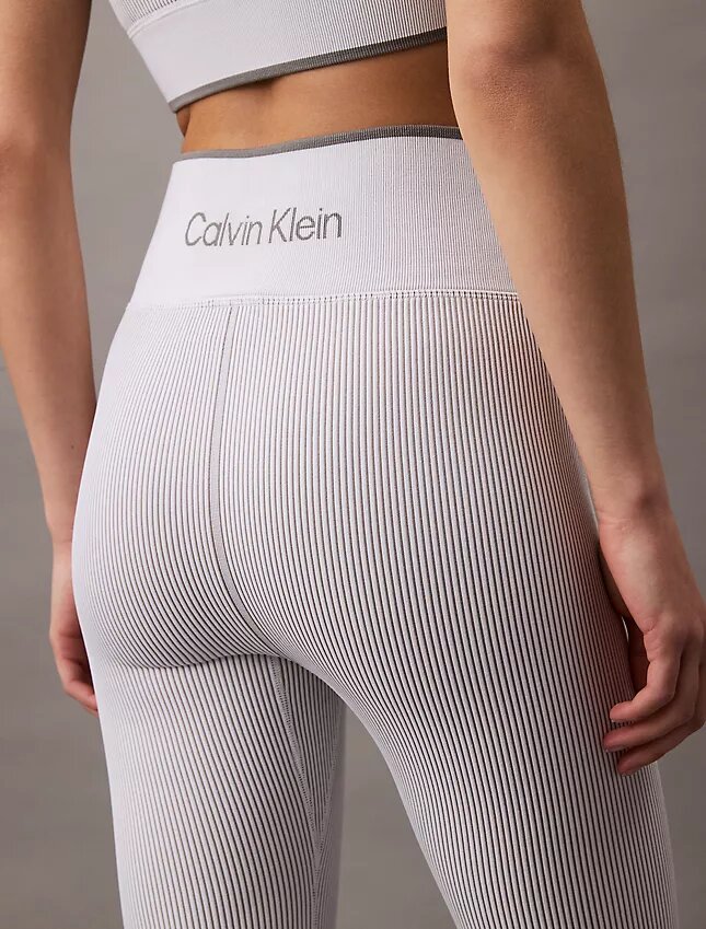 Ribbade sportleggings Ribbade sportleggings