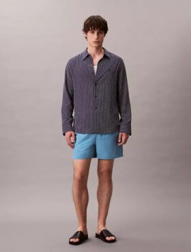 Ripstop-shorts med dragkedja