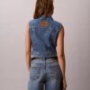 Ärmlös väst i Denim Ärmlös väst i Denim