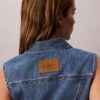 Ärmlös väst i Denim Ärmlös väst i Denim