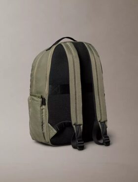 Rund ryggsäck i nylon