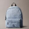 Ryggsäck i Denim med Monogram-logotyp Ryggsäck i Denim med Monogram-logotyp