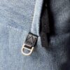 Ryggsäck i Denim med Monogram-logotyp Ryggsäck i Denim med Monogram-logotyp