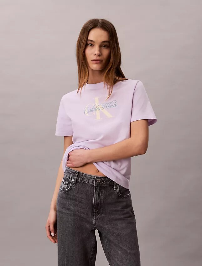 Script Monologo-grafik, klassisk T-shirt Script Monologo-grafik, klassisk T-shirt