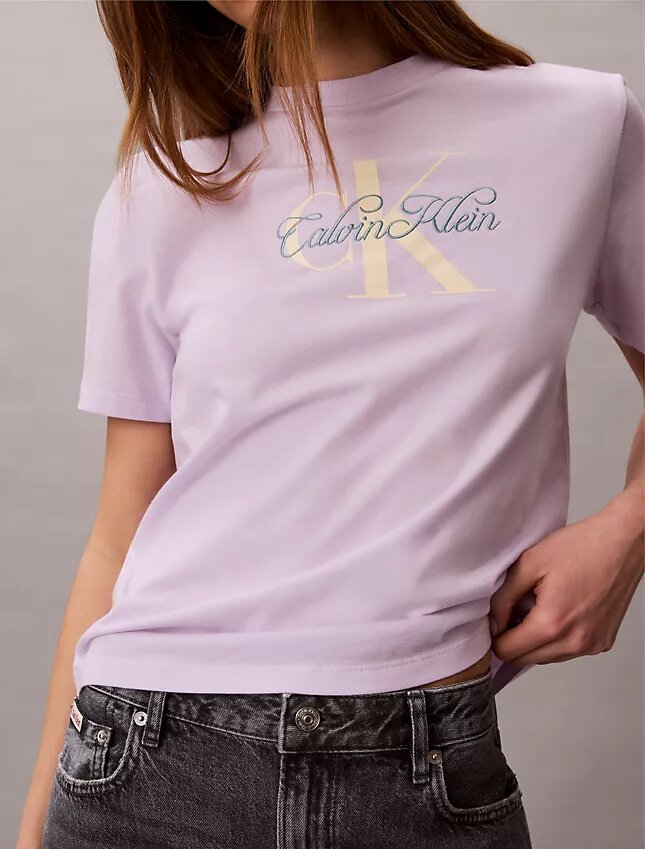 Script Monologo-grafik, klassisk T-shirt Script Monologo-grafik, klassisk T-shirt