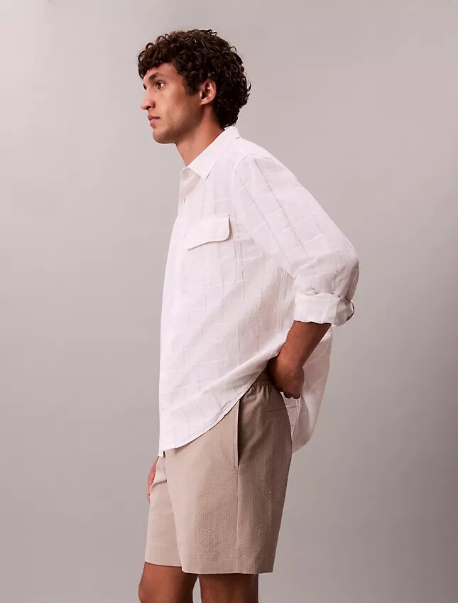 Seersucker-shorts Seersucker-shorts