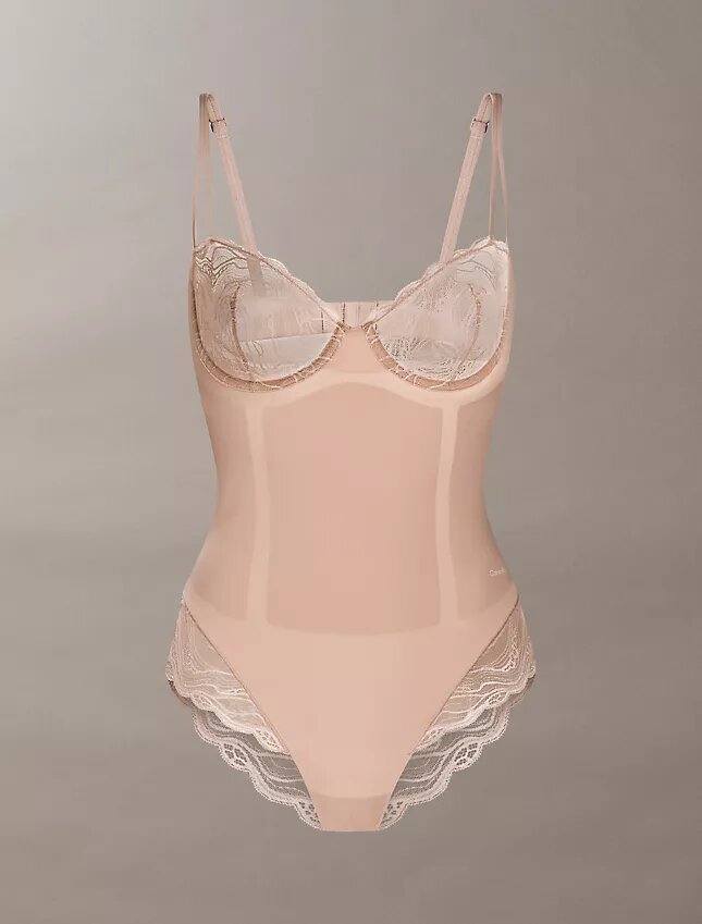 Sensuell bodysuit i stretchspets Sensuell bodysuit i stretchspets