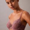 Sensuell stretchspets, Unlined BH med full täckning Sensuell stretchspets, Unlined BH med full täckning