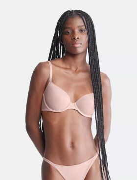 Sheer Marquisette, lätt fodrad demi-bh Sheer Marquisette, lätt fodrad demi-bh