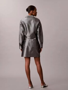 Shine Denim A-linjeformad kjol