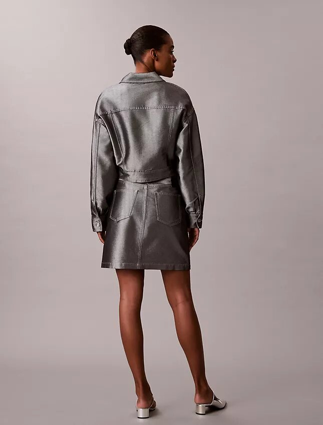 Shine Denim A-linjeformad kjol Shine Denim A-linjeformad kjol