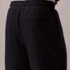 Shorts i bomullsblandad bouclé med dragkedja