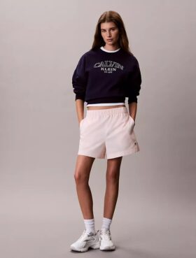 Shorts i bomullspoplin